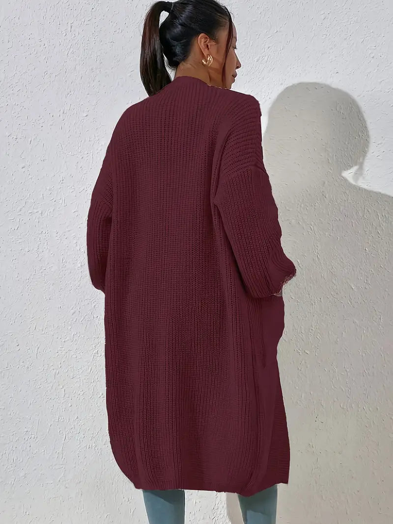 Cardigan Manches longues, coupe ample
