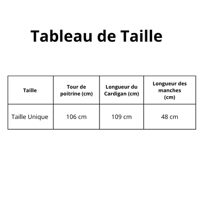 Cardigan surdimensionné V2