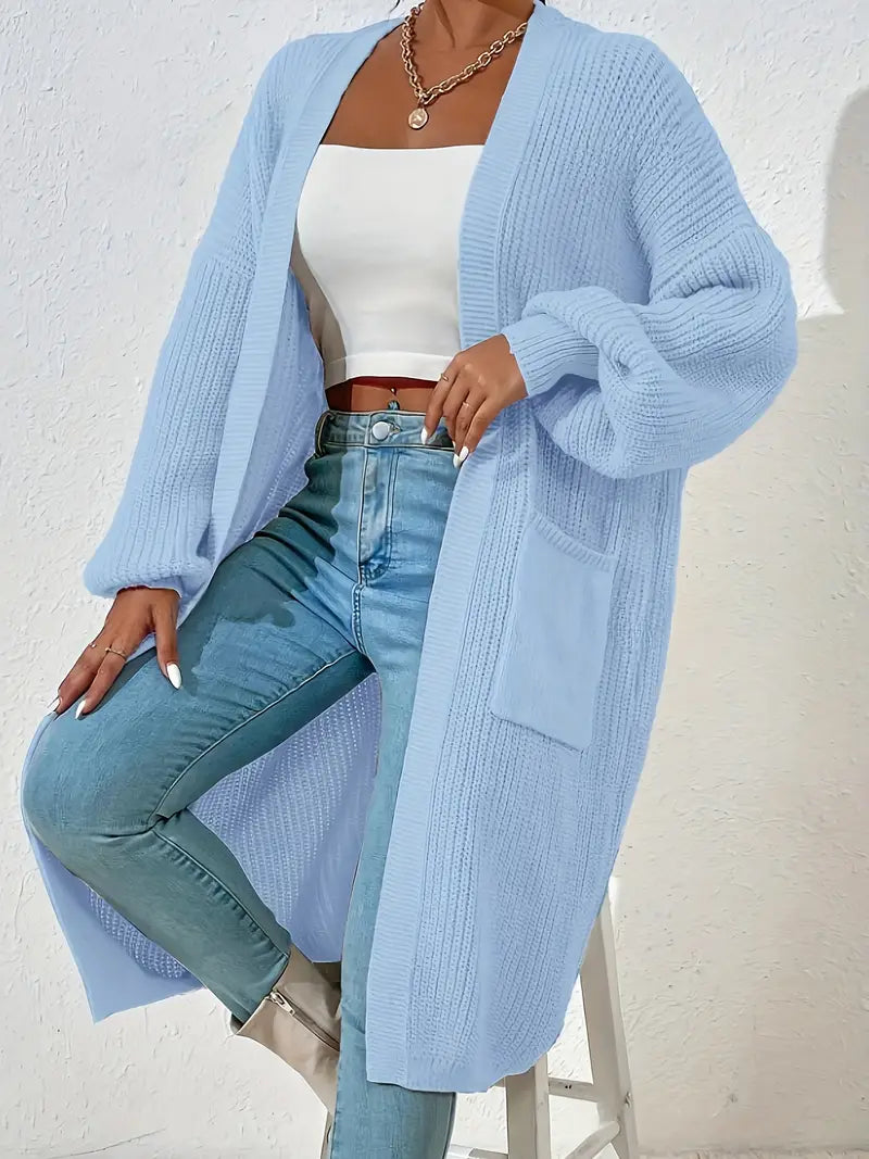 Cardigan Manches longues, coupe ample