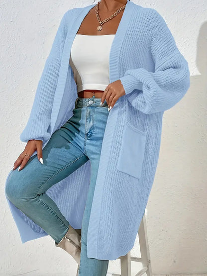 Cardigan Manches longues, coupe ample